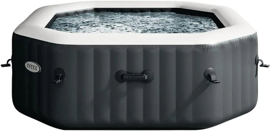 Intex PureSpa Bubble Massage Ø 201 x 71 cm, 28343AH, Für bis zu 4 Personen, Fassungsvermögen 795 Liter Wasserinhalt