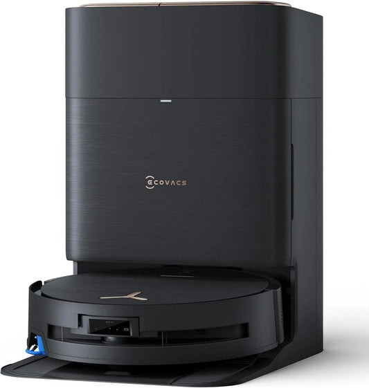 Ecovacs Saugroboter, 16.600 Pa, OZMO Roller, All-in-One Omni Station, DEEBOT X9 PRO Omni mit Wischfunktion, Heißlufttrocknung, YIKO-GPT