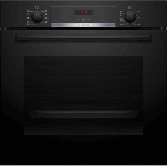 Backofen HBA534EB3 Einbau, elektrisch Umluft 71 Liter in Schwarz EEK A+