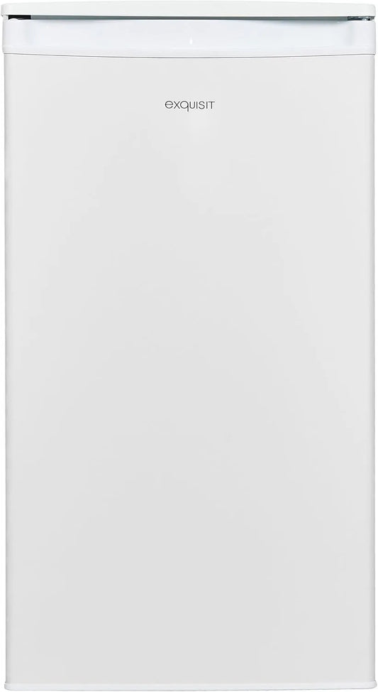 Exquisit Kühlschrank KS85-V-091E, Fassungsvermögen 75 l Nutzinhalt, Breite 45cm, weiss, LED-Licht