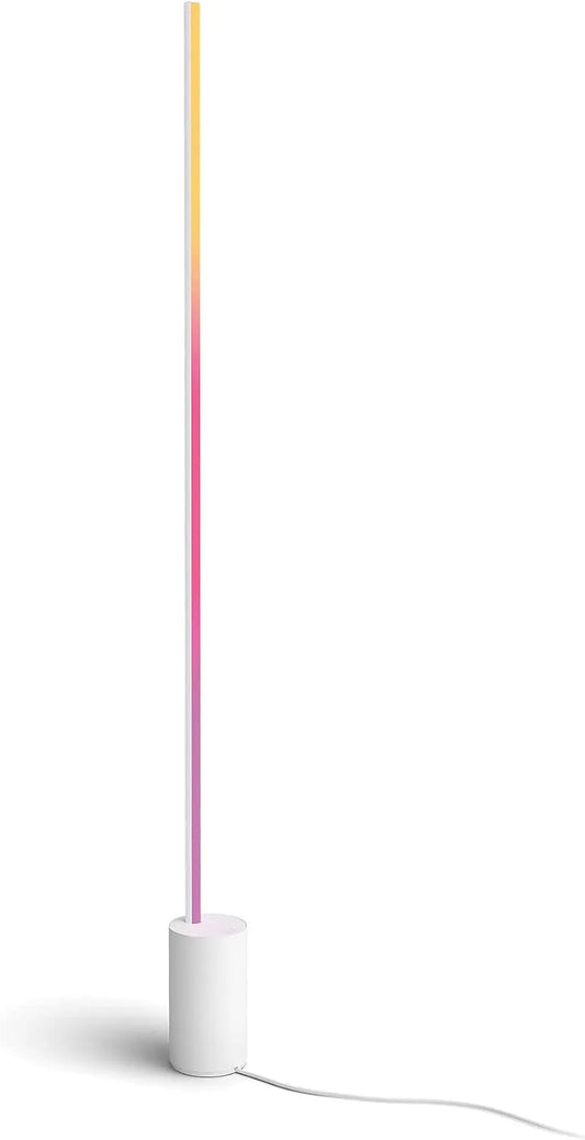 Philips Hue White & Color Ambiance Gradient Signe LED Stehleuchte, dimmbare Lichtsäule mit 16 Mio. Farben & Farbverläufen, Fassungsvermögen 2.550 lm