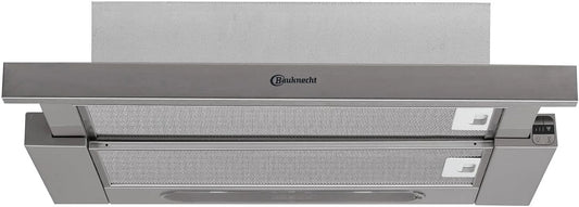 Bauknecht Dunstabzugshaube RBAH 62 LT, X Flachschirm, Leistungsstarker Lüftermotor, Energieeffizienz A, Breite 60cm, Smart Home, Touch-Control