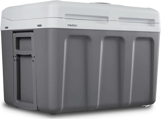 Kühlbox 2in1 3in1 MD13102 MEDION Mobile elektrische, Fassungsvermögen 45 Liter, Mini Kühlschrank, Kühlen und Wärmen, Spannung 12V & 230V