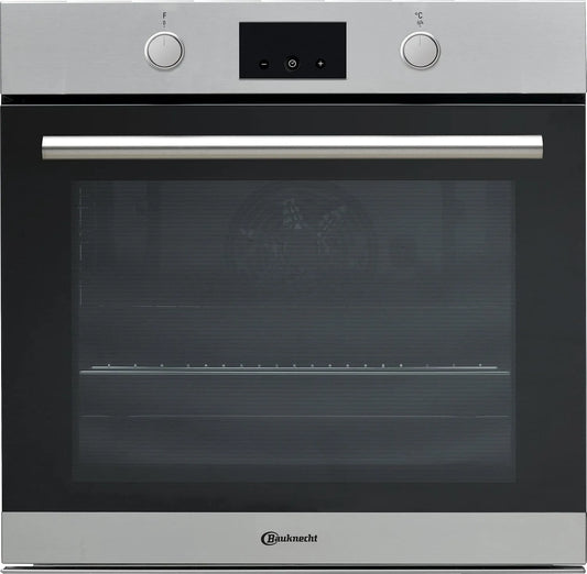 Bauknecht Backofen BAR2 KN5V2, Breite 55.50 cm, Multi 5 Umluftbackofen mit 5 Funktionen, IN Elektro, Classic Cook Elektronik-Uhr, Einbau