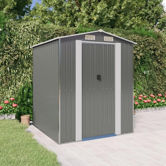Geräteschuppen, Metall Gerätehaus Gartenhaus Gartenschuppen Lagerschuppen Gartenschrank Metall-Schrank