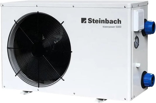 Modell R32 Waterpower, Heizleistung 5000 DA50 049202 Steinbach Wärmepumpe, Kühlleistung 3,4 kW, Anschluss 230 V, Leistung 0,84 kW, Schallleistung dB