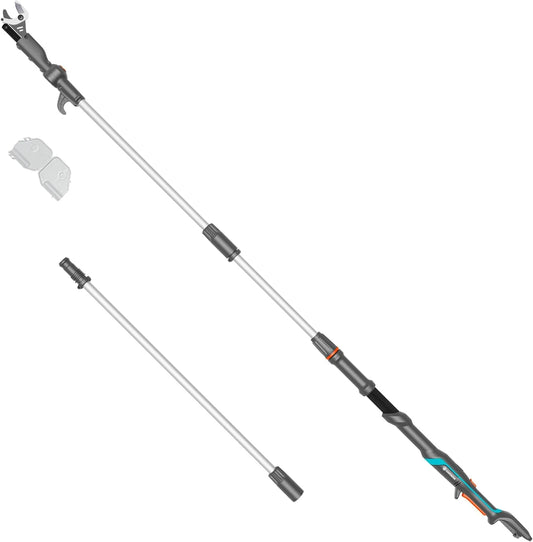 Modell Gardena Akku-Teleskop-Baumschere HighCut 360/18V P4A 14776-55, mit Teleskopstiel für Zweige in bis zu 5 m Höhe, ohne Akku: Astschere
