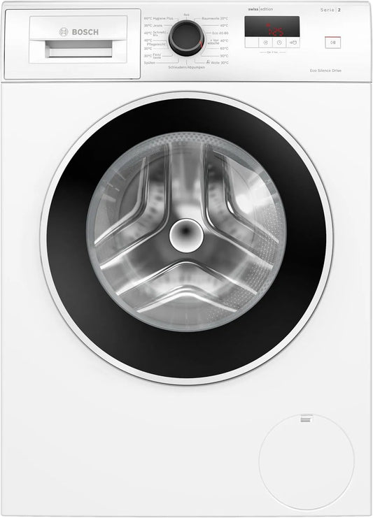 Bosch Waschmaschine 1400 WGE0240V, Gewicht 7 kg, Serie 2, U, Hygienische Wäsche, Dunkle Wäsche, min, Frontbeladung, Nachlegefunktion, Speed Perfect