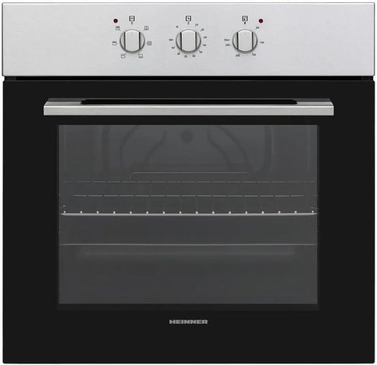 Backofen HBO-V656G-IX 5-Jahres-Garantie Einbau, 6 Backfunktionen inklusive. Grill, Umluft und Heißluft, Edelstahl-Design, 72L Fassungsvermögen
